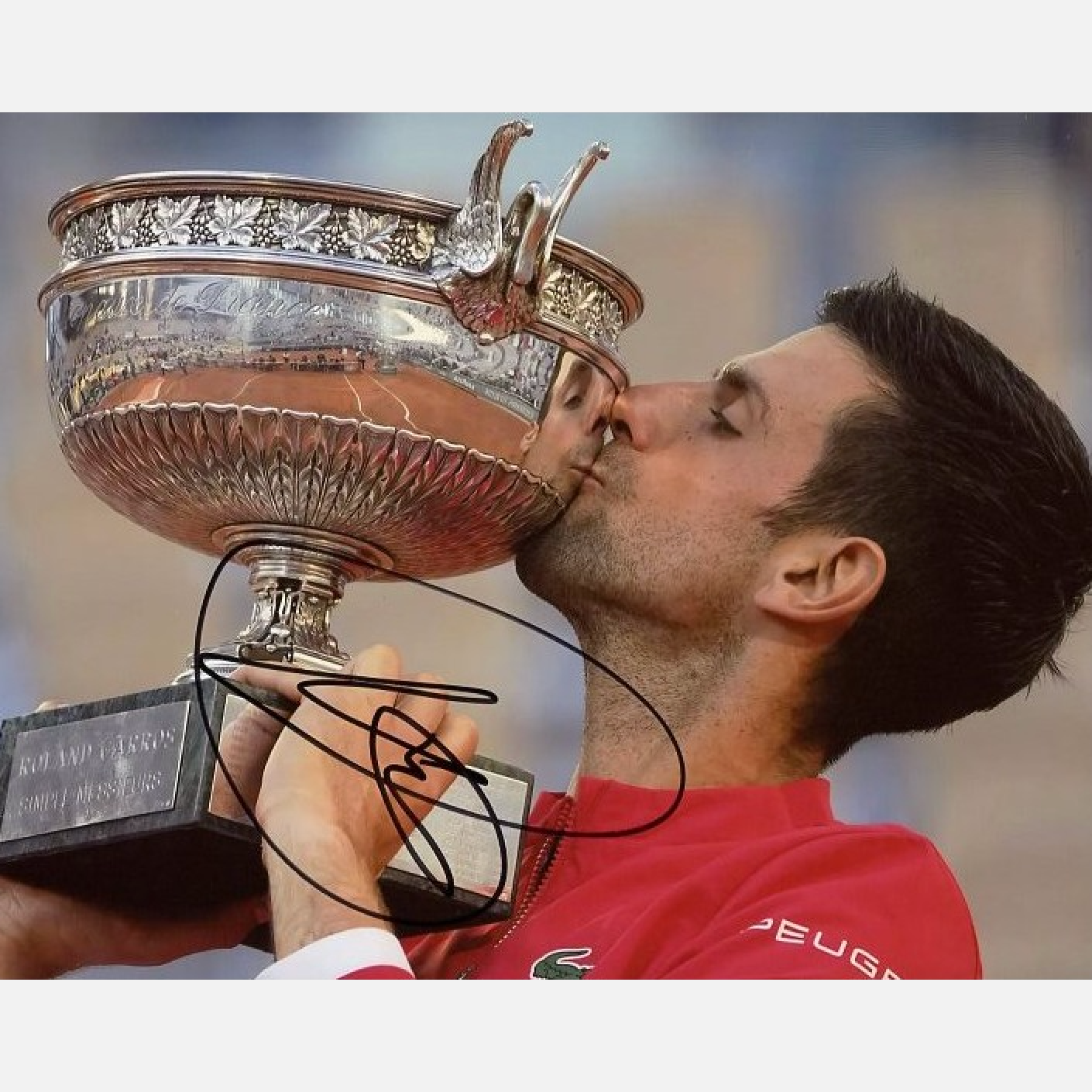 NOVAK DJOKOVIC autograph ACOA signed 8x10 photography TENNIS