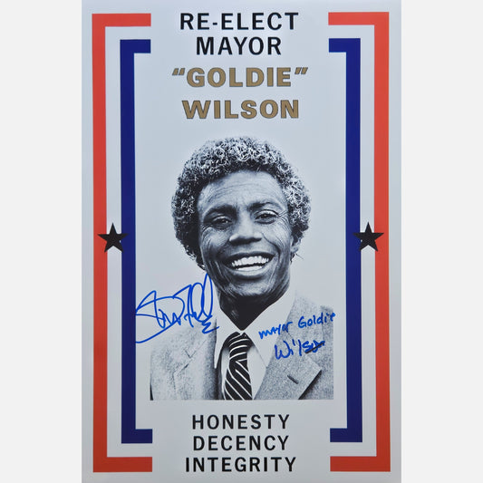 DONALD FULLILOVE autograph ACOA signed 12x18 poster BACK TO THE FUTURE 12x18