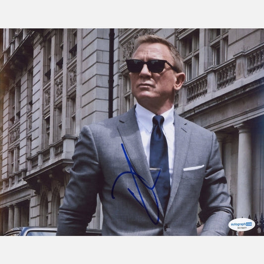 DANIEL CRAIG autograph ACOA signed 8x10 photography 007 JAMES BOND