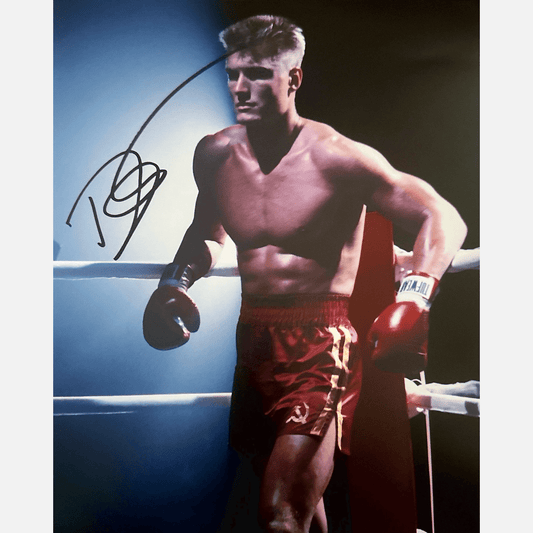 DOLPH LUNDGREN autograph ACOA signed 8x10 photography ROCKY