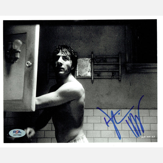 DUSTIN HOFFMAN autograph PSA signed 8x10 photography B&W