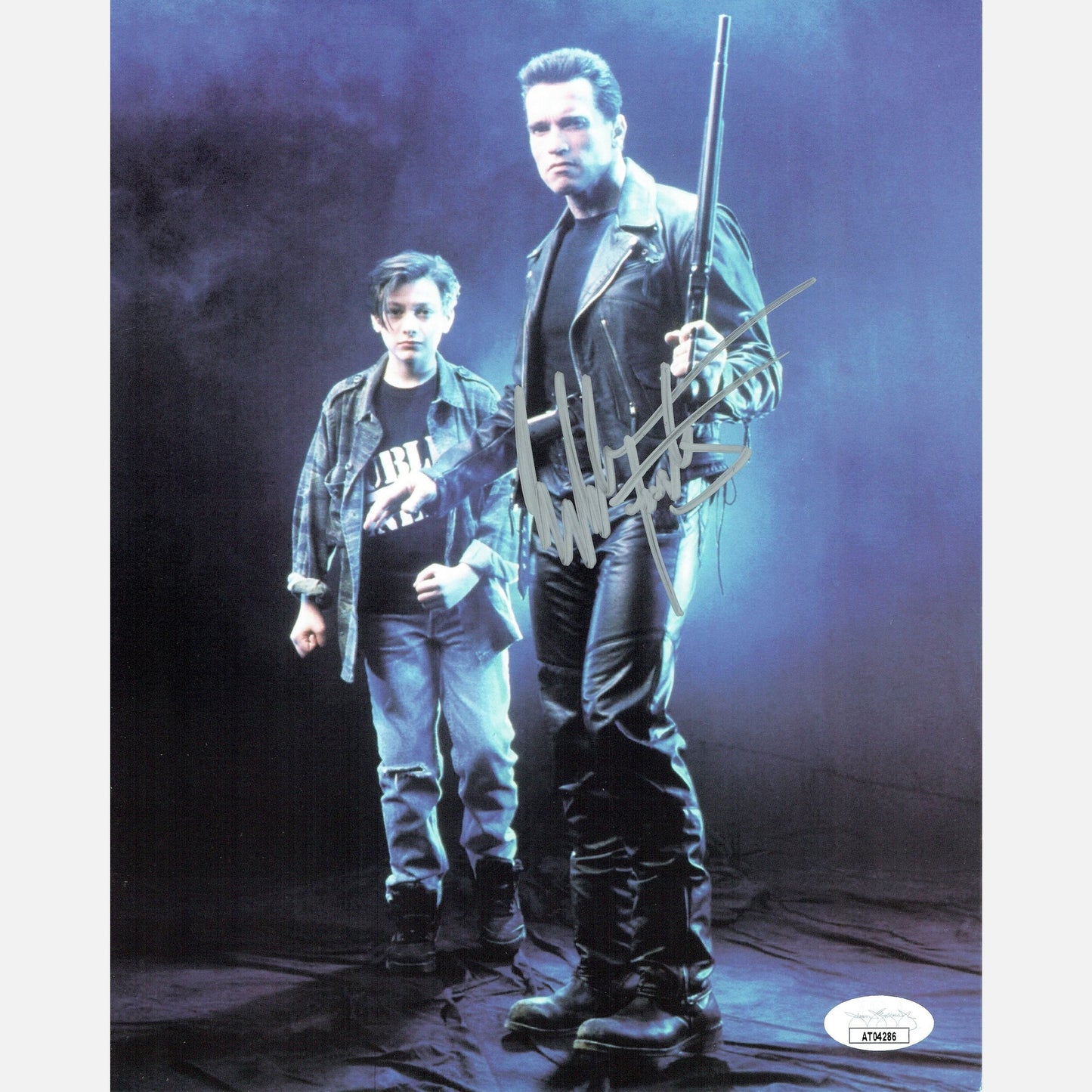 EDWARD FURLONG autograph JSA signed 8x10 photography TERMINATOR 8x10