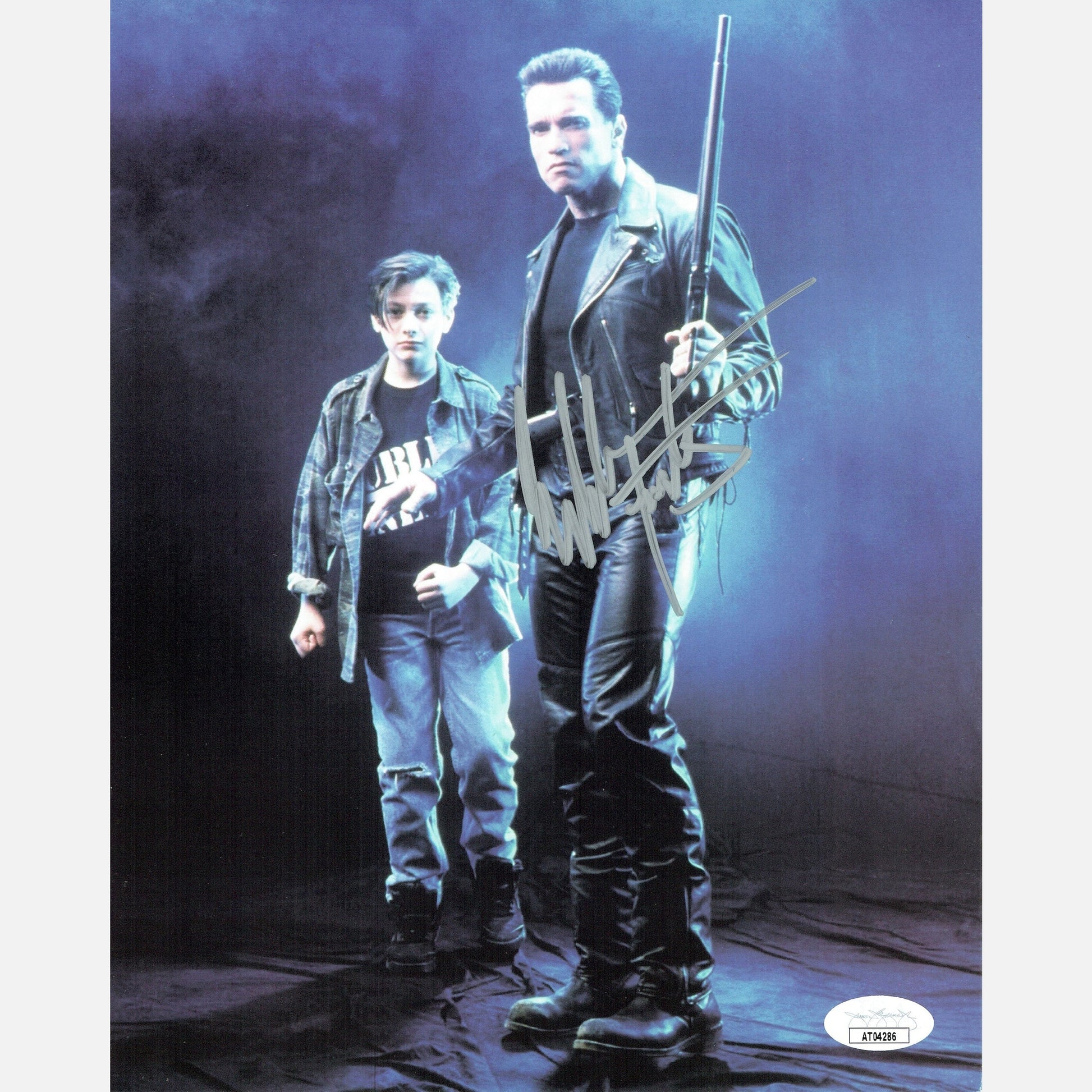 EDWARD FURLONG autograph JSA signed 8x10 photography TERMINATOR 8x10