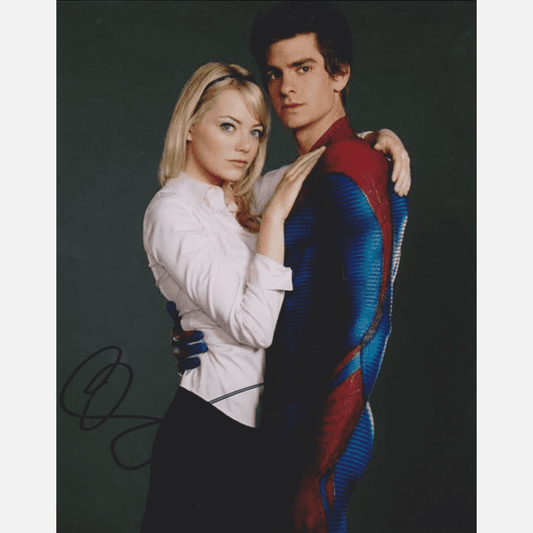 EMMA STONE autograph ACOA signed 8x10 photography SPIDERMAN 8x10