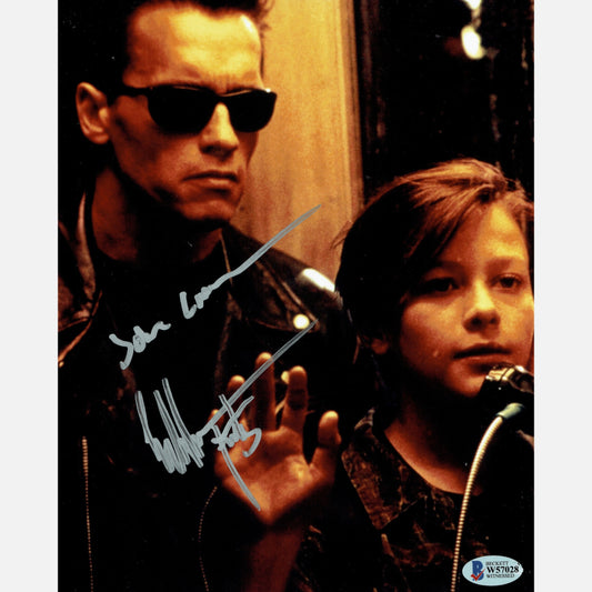 EDWARD FURLONG autograph BECKETT signed 8x10 photography TERMINATOR