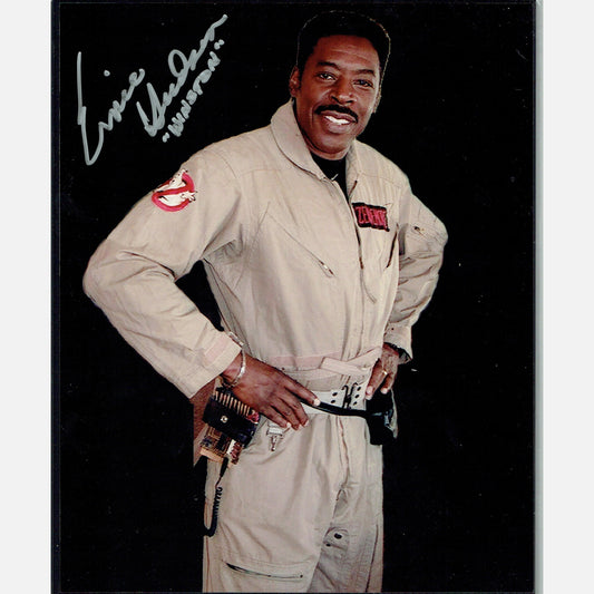 ERNIE HUDSON autograph ACOA signed 8x10 photography Ghostbusters