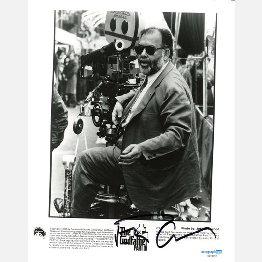 FRANCIS FORD COPPOLA autograph ACOA signed 8x10 photography The GODFATHER