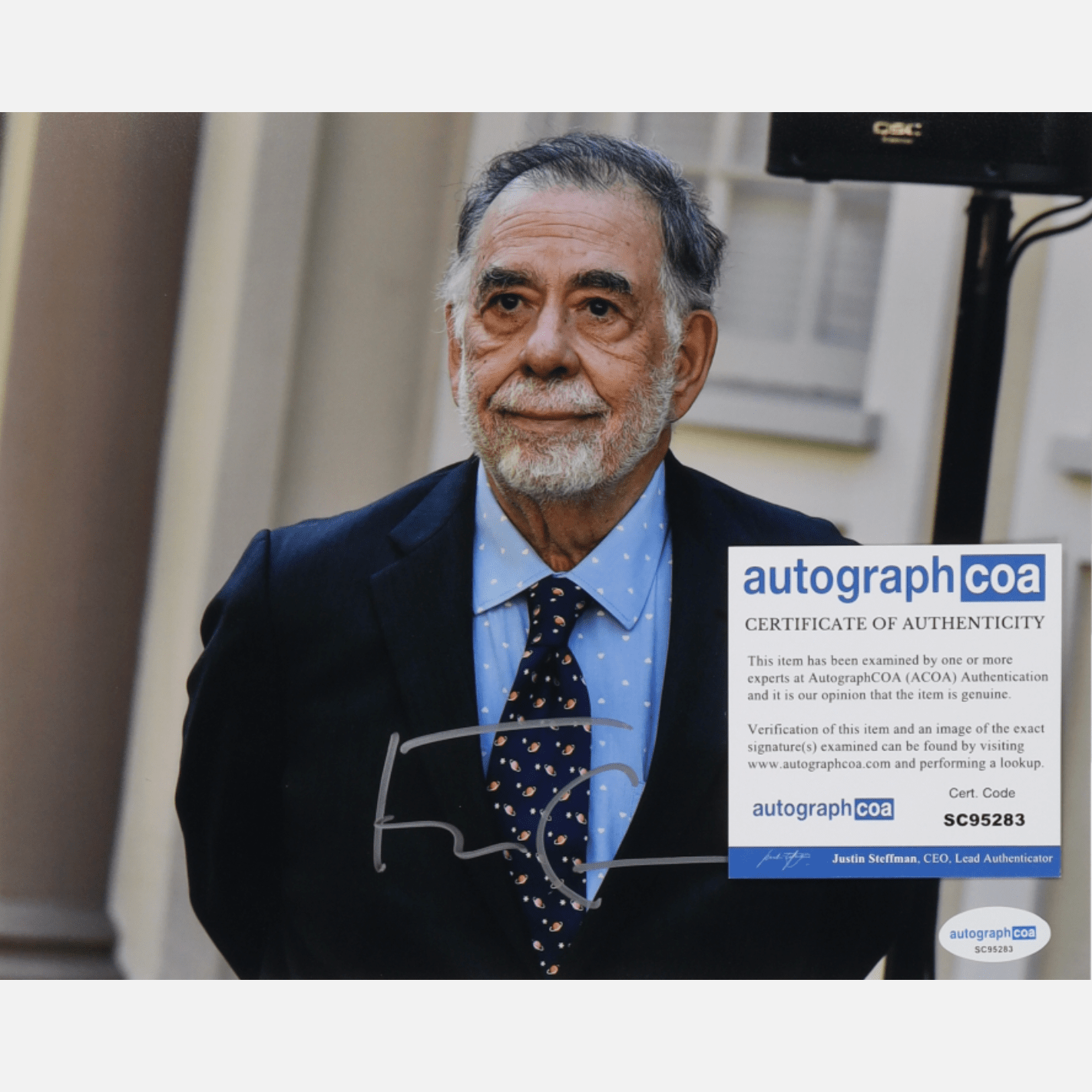 FRANCIS FORD COPPOLA autograph ACOA signed 8x10 photography