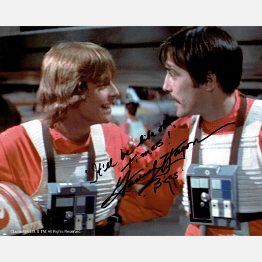 GARRICK HAGON autograph ACOA signed 8x10 photography STAR WARS 8x10