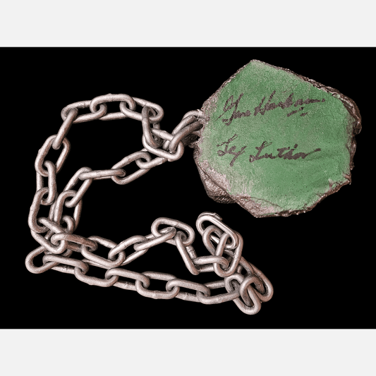 GENE HACKMAN "Lex Luthor" Autograph - Signed Superman Kryptonite Prop Rock ACOA Memorabilia