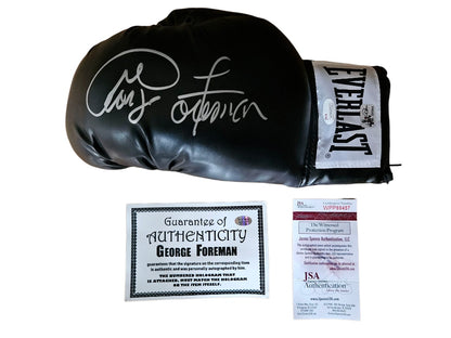 GEORGE FOREMAN Autogramm JSA Zertifikat signiert Boxhandschuh