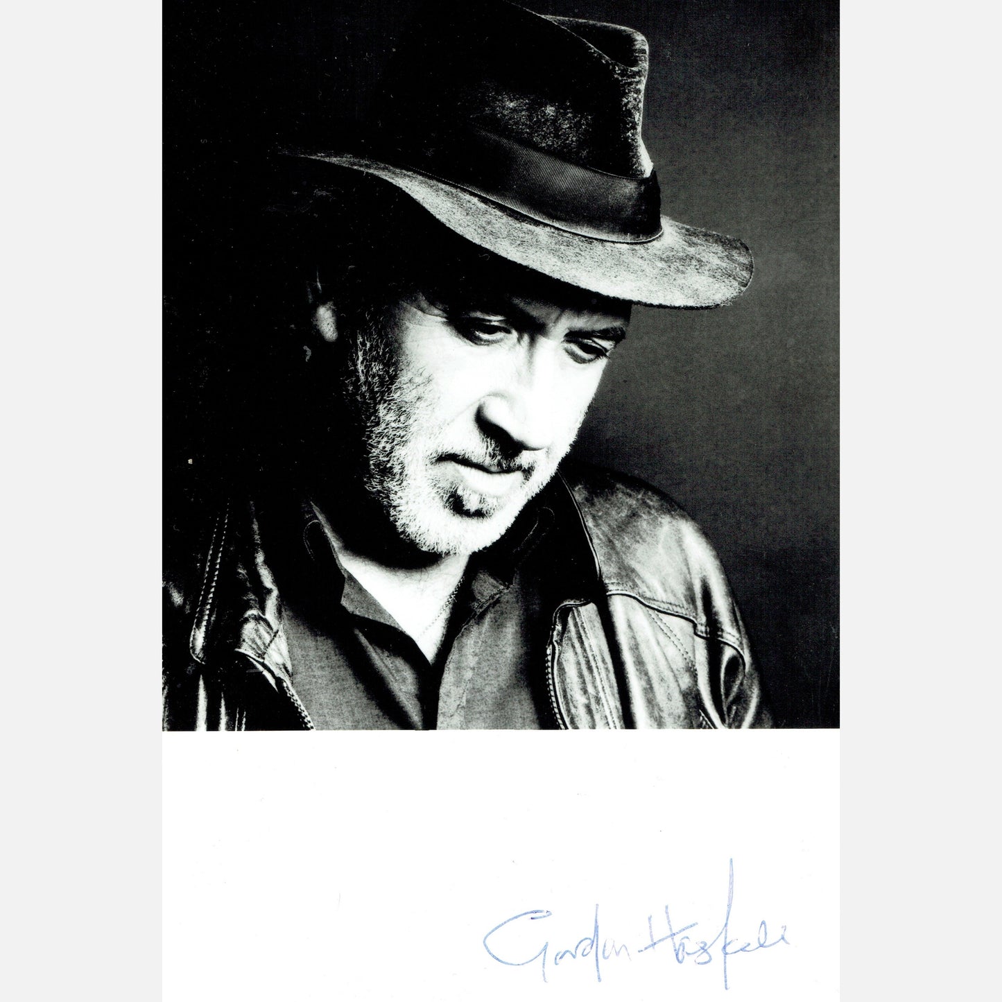 GORDON HASKELL autograph ACOA signed 6x8 photography 6x8
