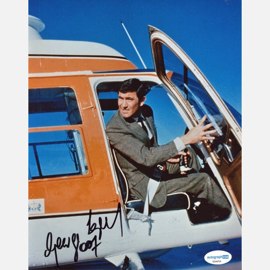 GEORGE LAZENBY autograph ACOA signed 8x10 photography 007 JAMES BOND