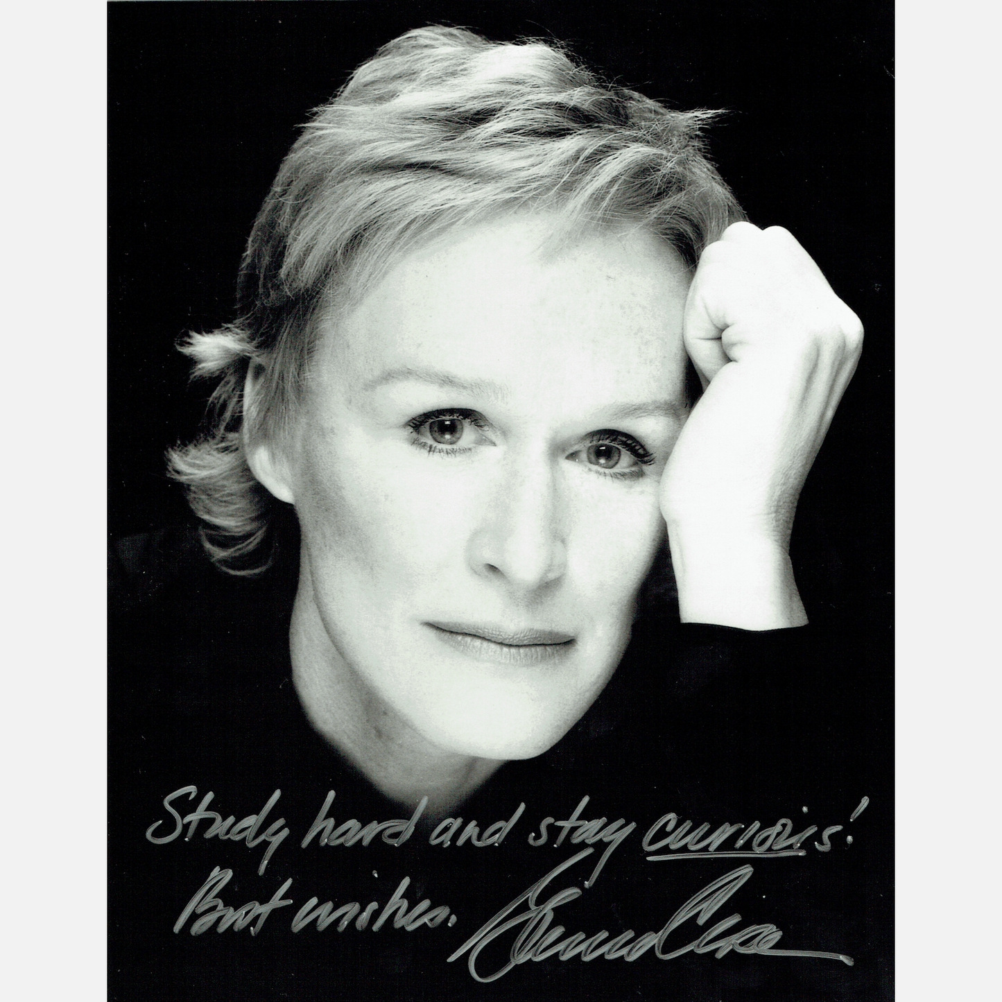 GLENN CLOSE autograph ACOA signed 8x10 photography