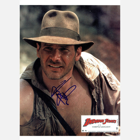 HARRISON FORD autograph BECKETT LOA signed 10x14 photography INDIANA JONES 11x14