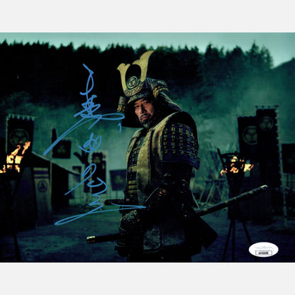 HIROYUKI SANADA autograph JSA signed 8x10 photography SHOGUN 8x10