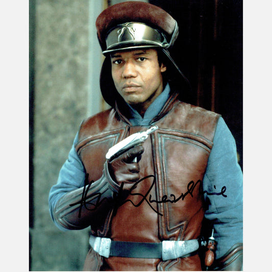 HUGH QUARSHIE autograph ACOA signed 8x10 photography STAR WARS 8x10