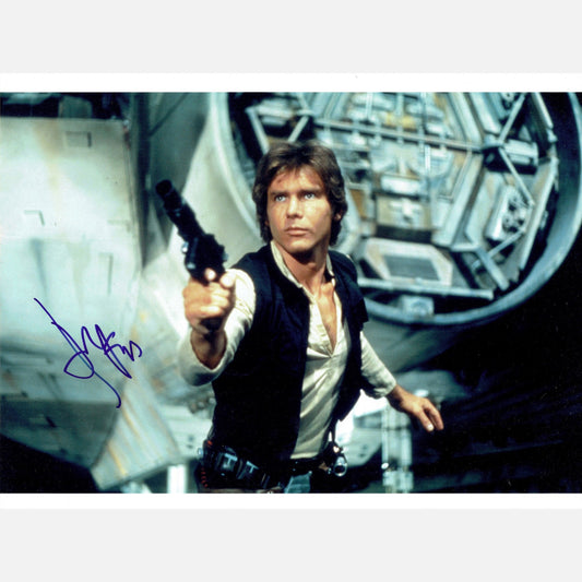 HARRISON FORD autograph BECKETT LOA & ACOA signed 11x14 photography STAR WARS