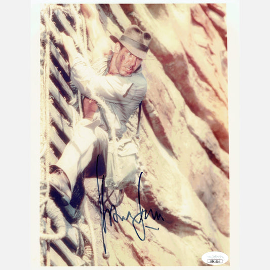 HARRISON FORD autograph JSA LOA signed 8x10 photography INDIANA JONES