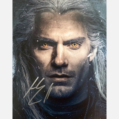 HENRY CAVILL autograph ACOA signed 8x10 photography THE WITCHER