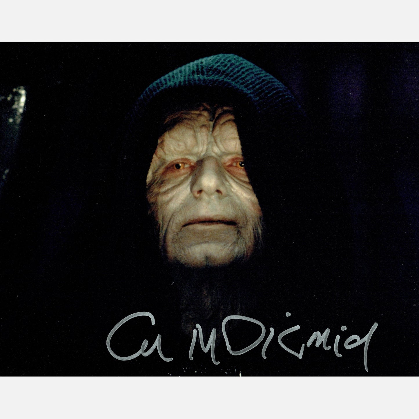 IAN McDIARMID autograph JSA signed 8x10 photography STAR WARS 8x10