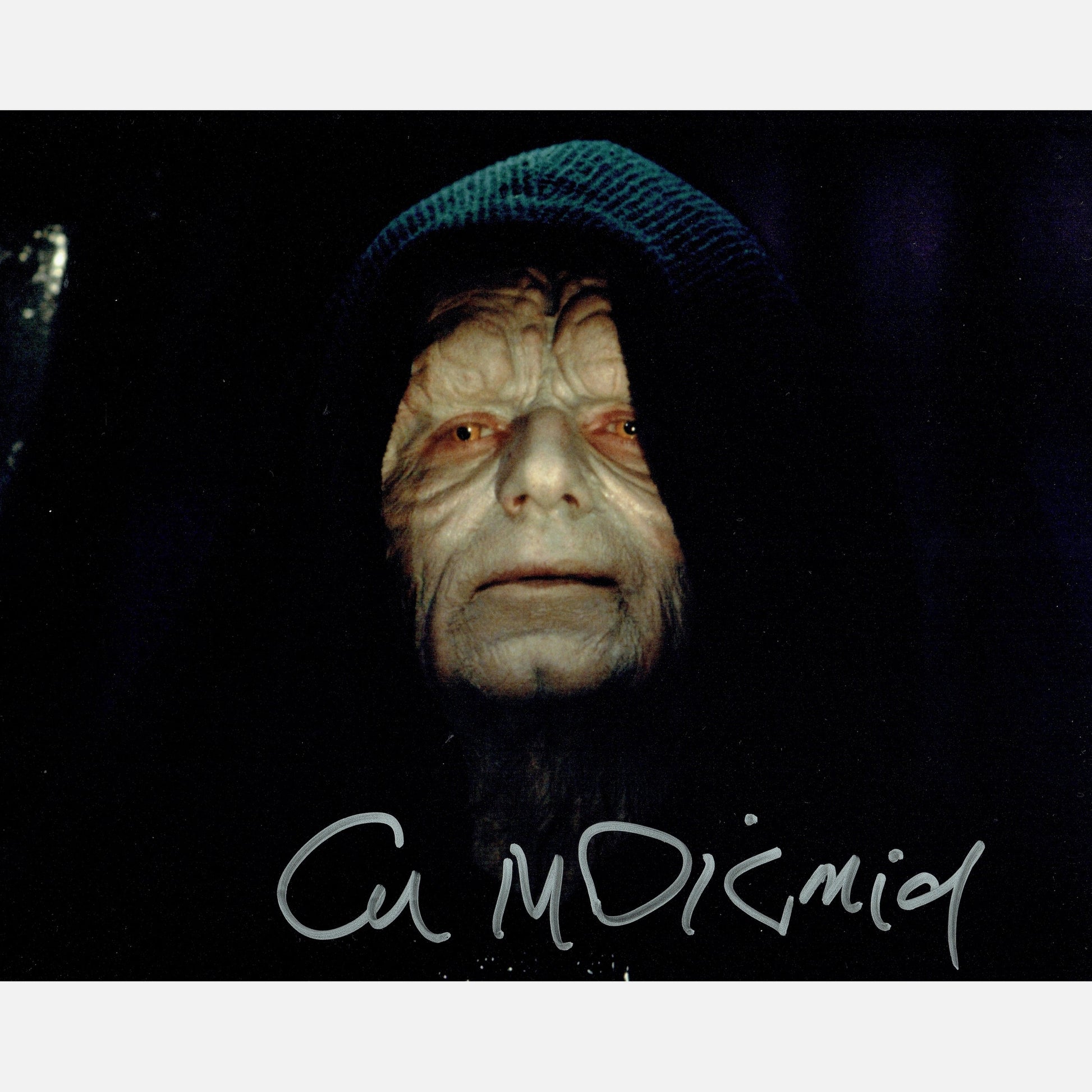IAN McDIARMID autograph JSA signed 8x10 photography STAR WARS 8x10