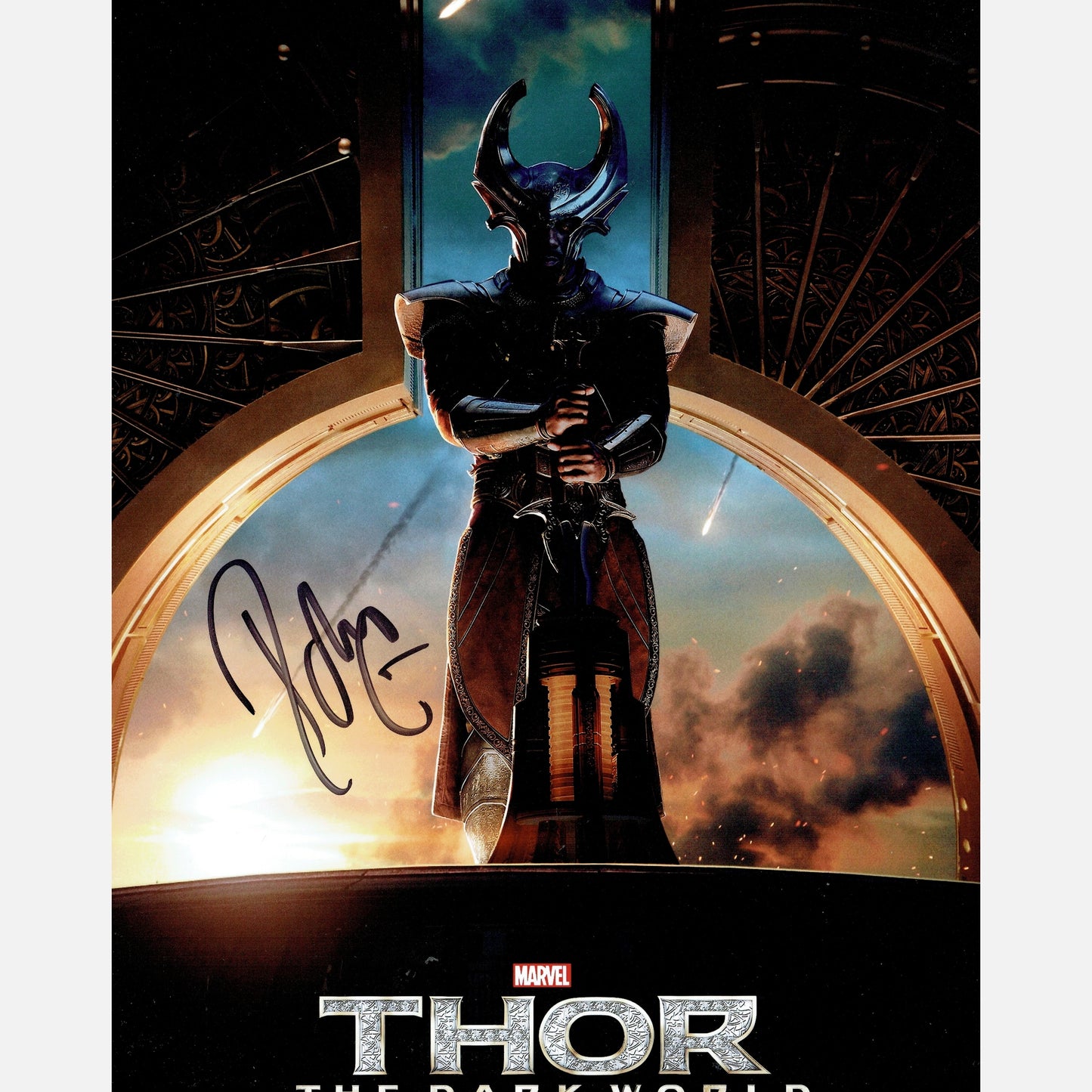 IDRIS ELBA autograph ACOA signed 8x10 photography THOR