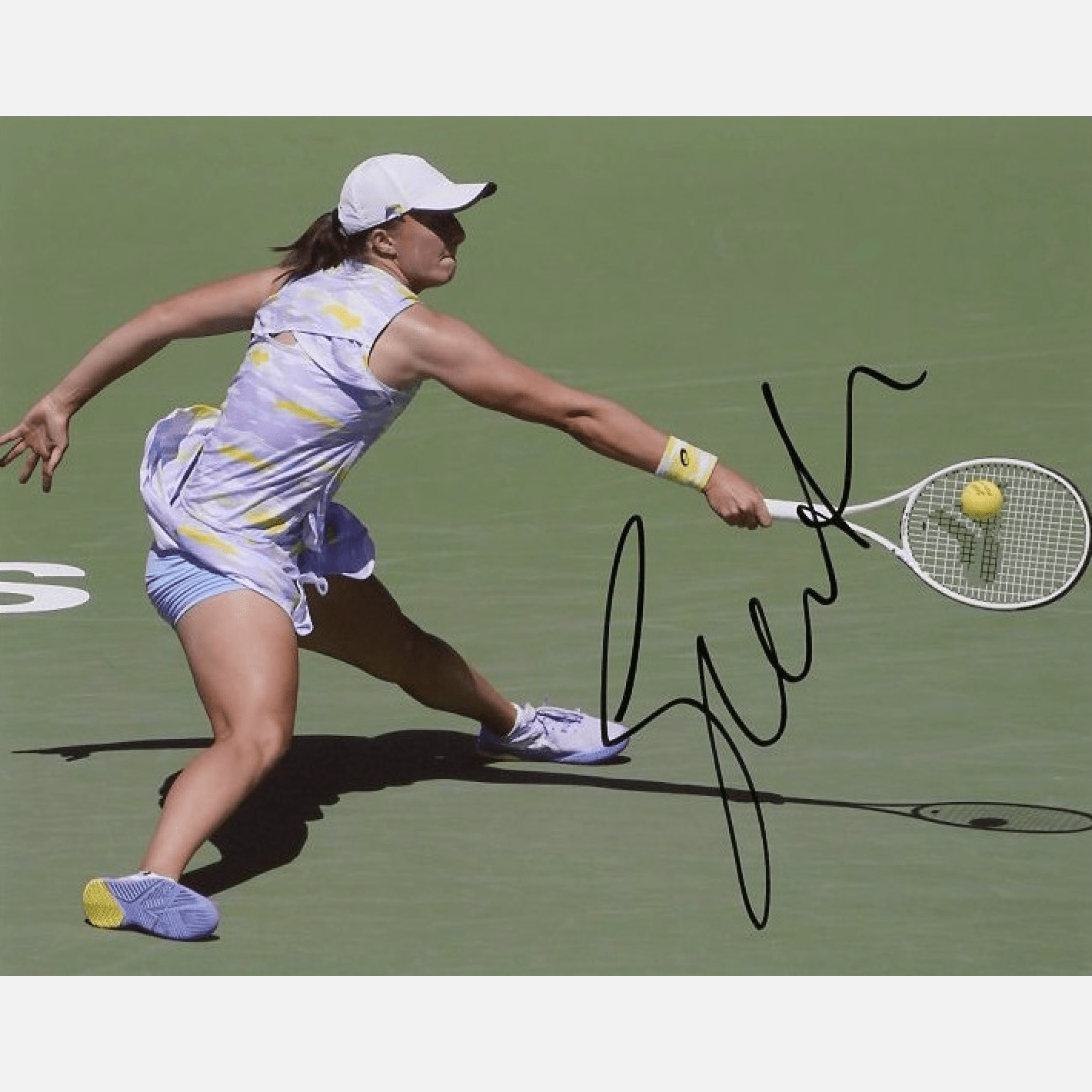 IGA SWIATEK autograph ACOA signed 8x10 photography TENNIS 8x10