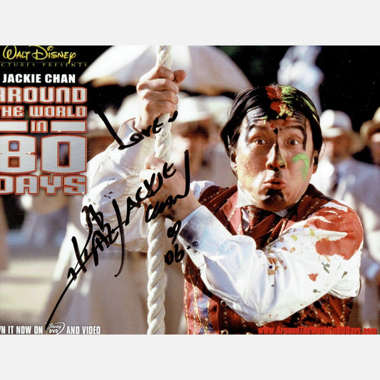 JACKIE CHAN autograph ACOA signed 4x6 photography