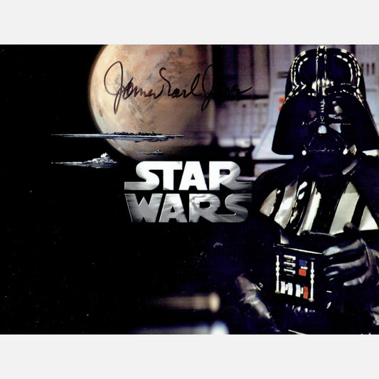 JAMES EARL JONES autograph ACOA signed 4x6 photograph STAR WARS