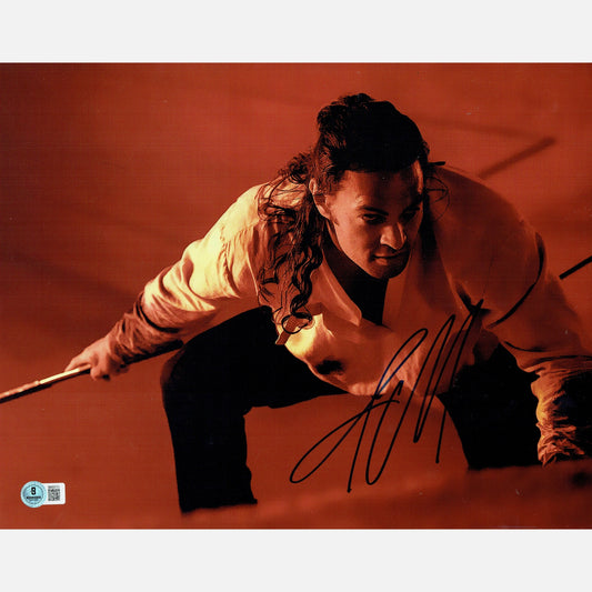 JASON MAMOA autograph BECKETT signed 11x14 photography DUNE 11x14