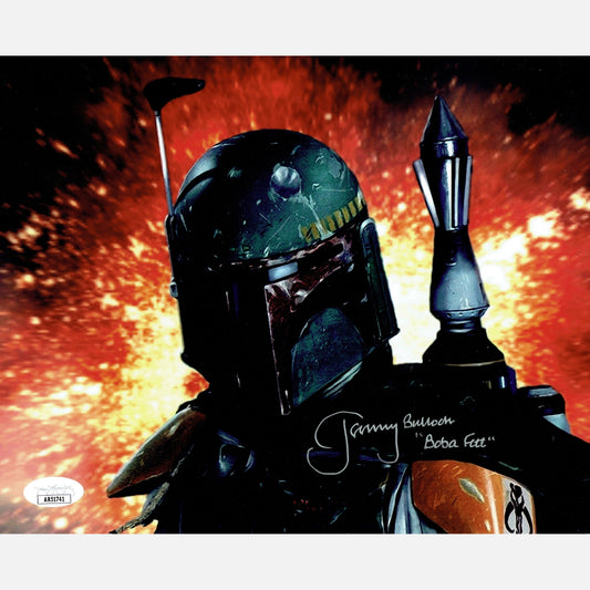 JEREMY BULLOCH Boba Fett autograph JSA signed 8x10 photography STAR WARS 8x10