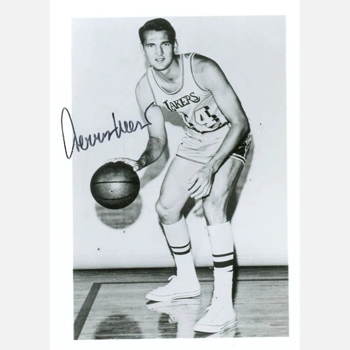 JERRY WEST autograph ACOA signed 3,5x5 photography NBA 4x6