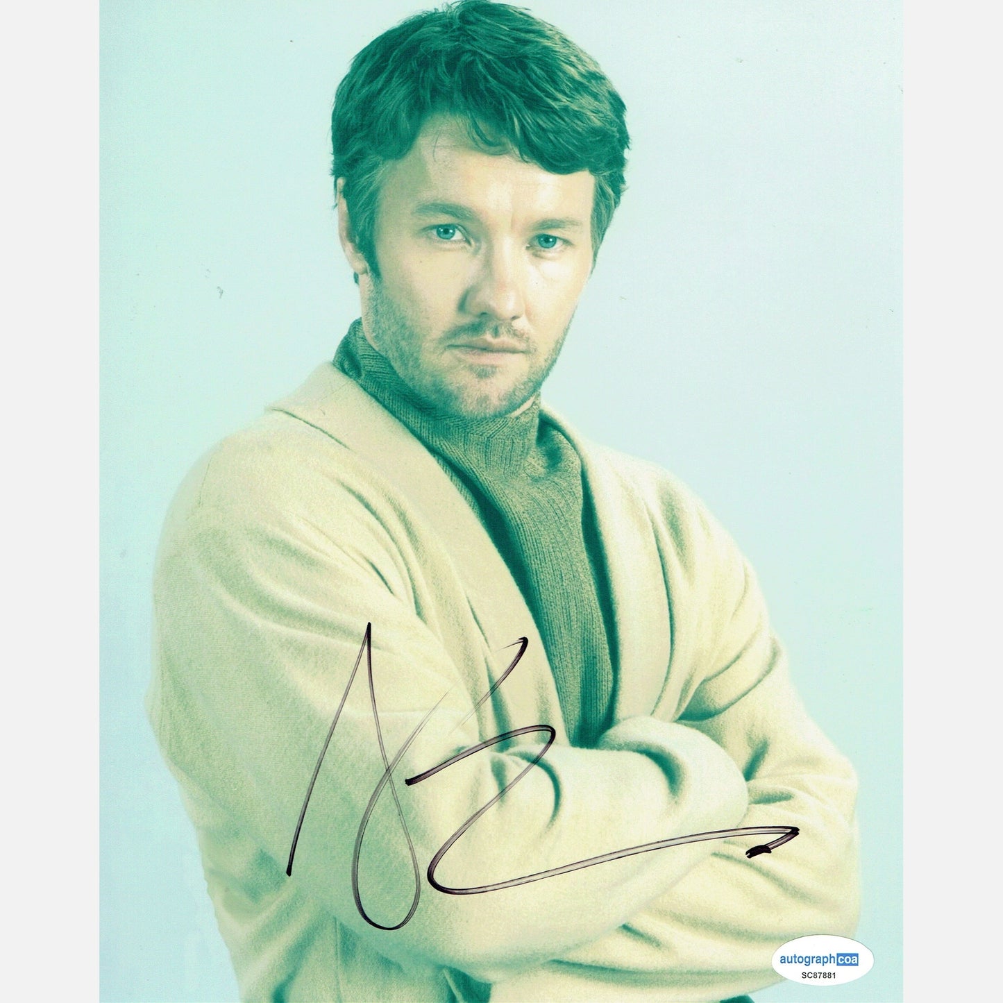 JOEL EDGERTON autograph ACOA signed 8x10 photography STAR WARS 8x10