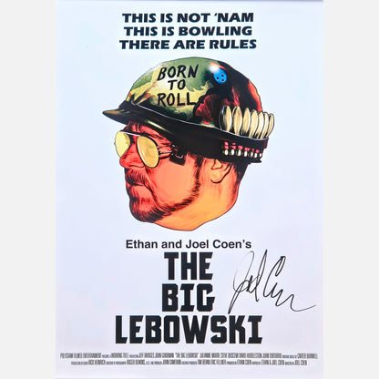 JOEL COEN autograph ACOA signed poster 12x17 THE BIG LEBOWSKI