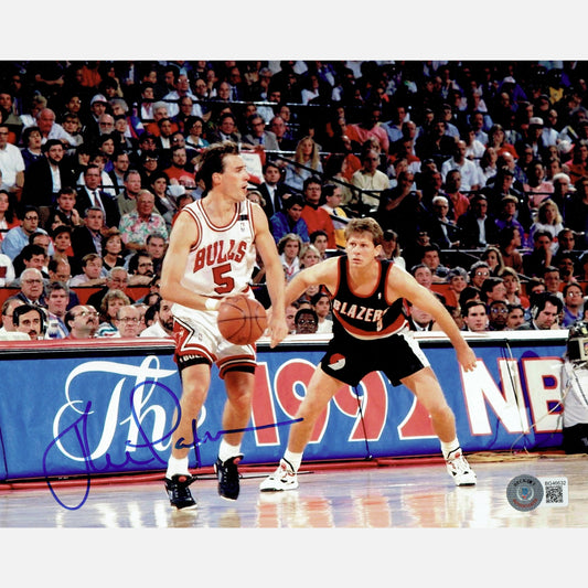 JOHN PAXSON autograph Beckett signed 8x10 photography NBA 8x10