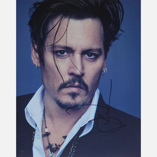 JOHNNY DEPP autograph ACOA signed 8x10 photography 8X10