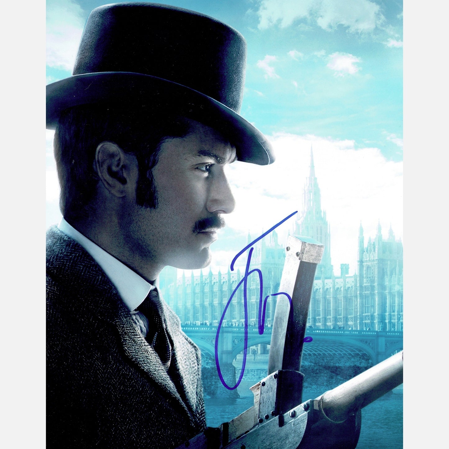 JUDE LAW autograph ACOA signed 8x10 photography SHERLOCK HOLMES