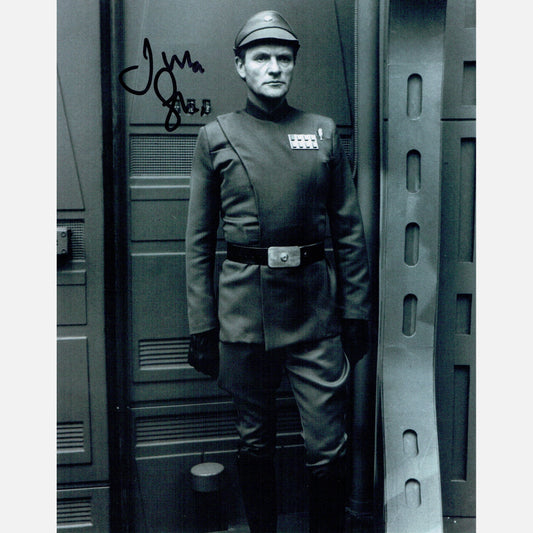 JULIAN GLOVER autograph ACOA signed 8x10 photography STAR WARS 8x10