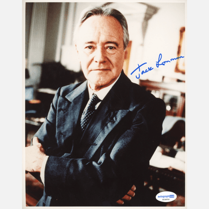 JACK LEMMON autograph BECKETT signed 8x10 photography