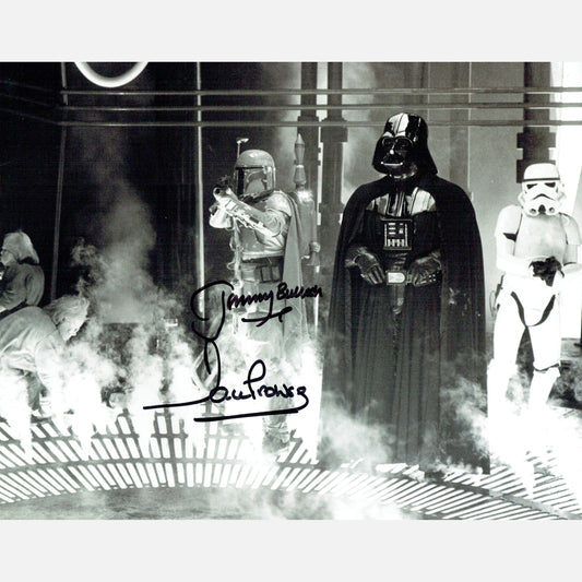 DAVID PROWSE and JEREMY BULLOCH autographs ACOA signed 8x10 photography STAR WARS