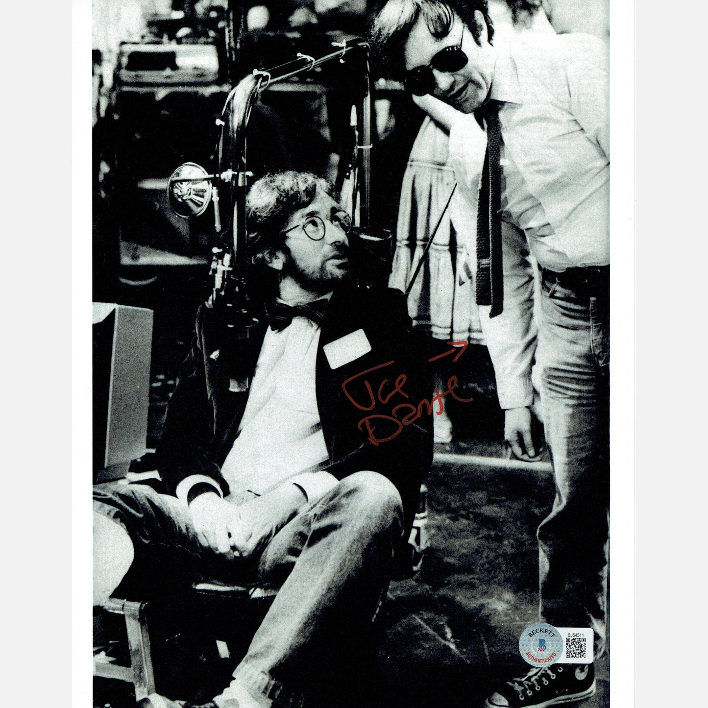 JOE DANTE autograph Beckett signed 8x10 photography BW