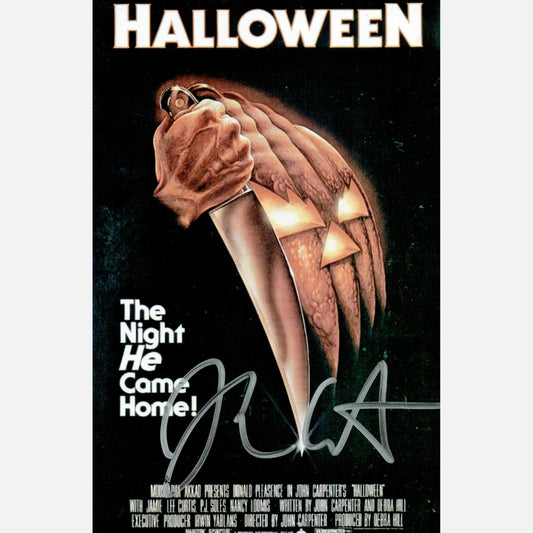 JOHN CARPENTER autograph ACOA signed 4x6 photography HALLOWEEN