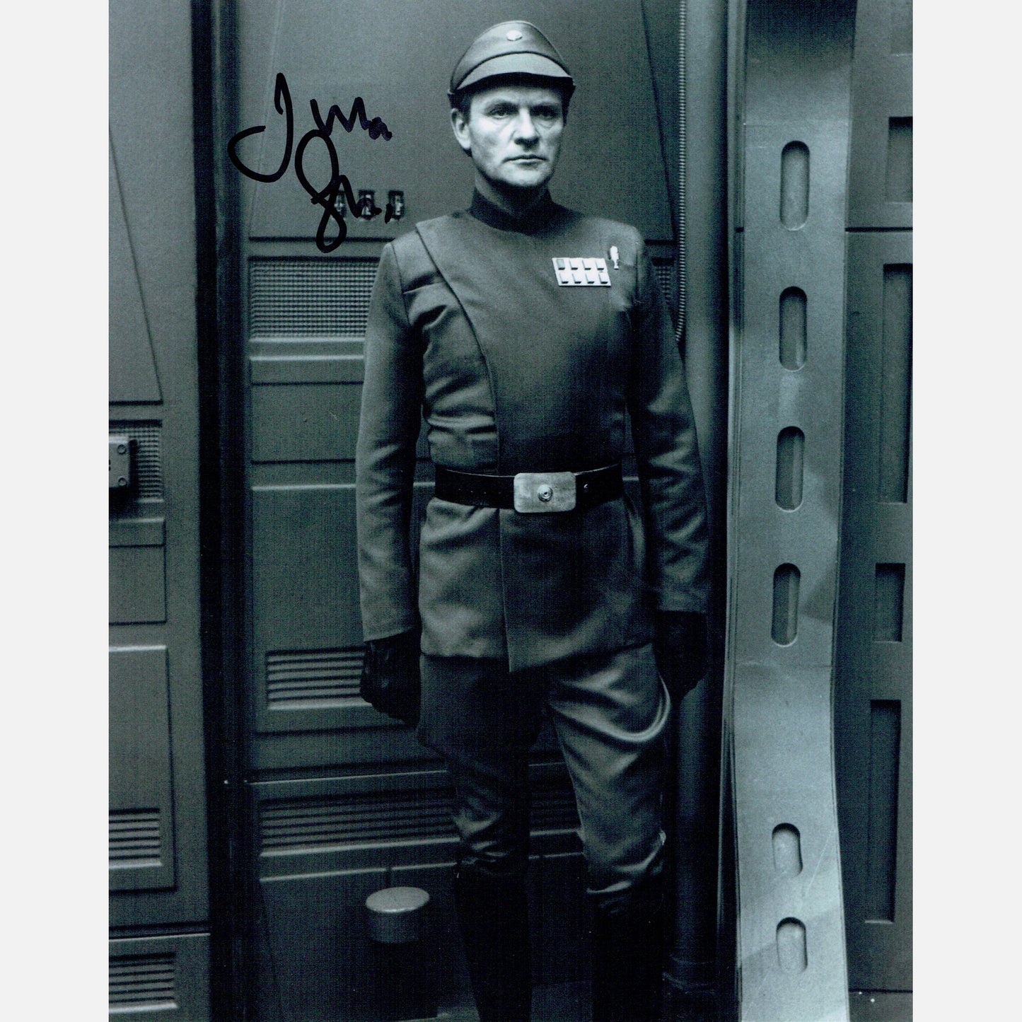 JULIAN GLOVER autograph ACOA signed 8x10 photography STAR WARS