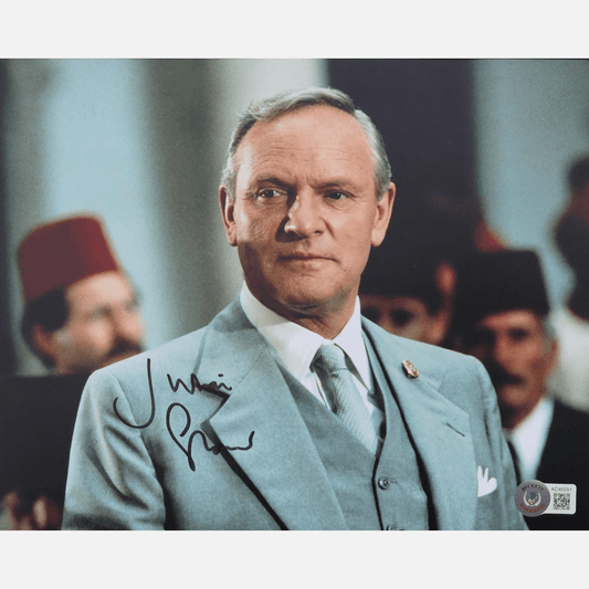 JULIAN GLOVER autograph BECKETT signed 8x10 photography INDIANA JONES