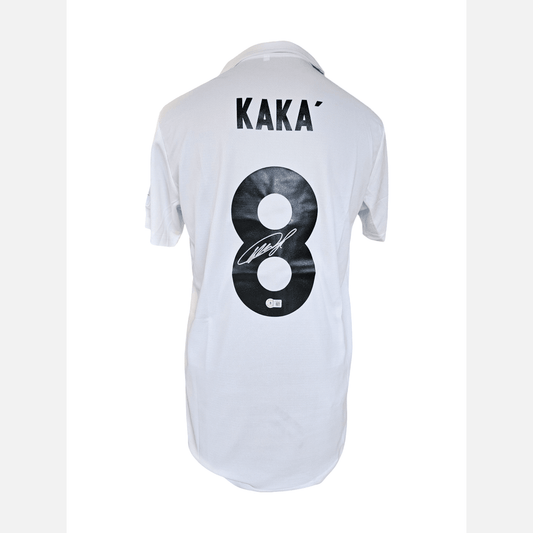 KAKA signed soccer jersey BECKETT certificate Real Madrid Jersey