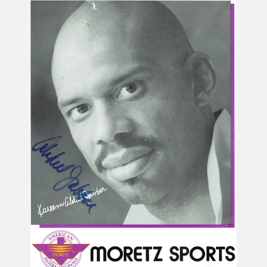 KAREEM ABDUL-JABBAR autograph ACOA signed 8x10 photography NBA 8x10