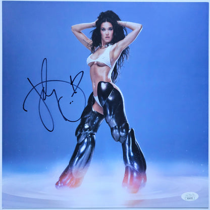 KATY PERRY Autogramm JSA signierte Vinyl-LP-Beilage