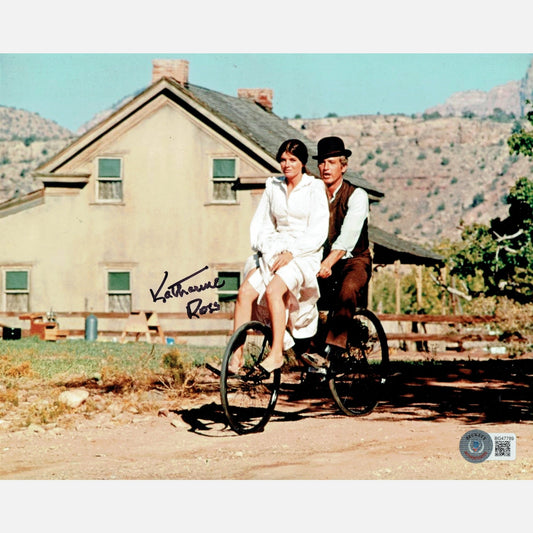 KATHARINA ROSS autograph BECKETT signed 8x10 photography BUTCH CASSIDY AND THE SUNDANCE KID