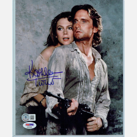 KATHLEEN TURNER autograph JSA signed 8x10 photography